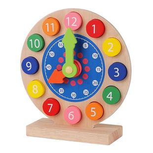 儿童数字时钟教具玩具闹钟小学生认识时间学习专用钟表模型一年级