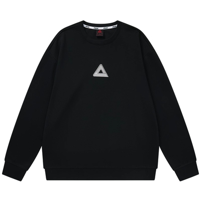 匹克休闲运动长袖圆领卫衣男女款