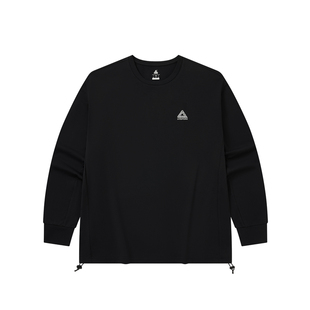 匹克采风T丨速干防晒圆领运动长T男春季新款卫衣休闲骑行上衣女