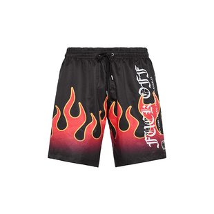 PHILIPP PLEIN 男士Flame火焰烈火泳裤