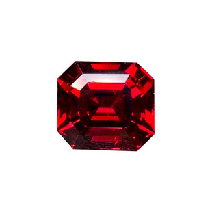 天然镁铝石榴石裸石 鸽血红石榴石戒面方形心形阿斯切椭圆 大克拉