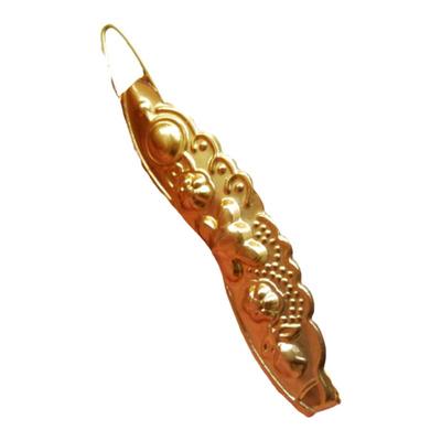 八九十年代金色民俗发夹子