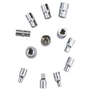 小飞六角套筒H6套管套头10mm梅花6套同14套桶13号小棘轮扳手修车