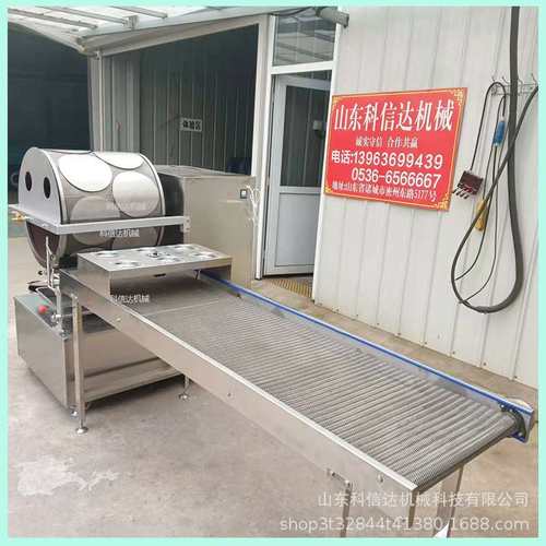 仿手工全自动春卷皮机 科信达烤鸭饼机 春卷皮机用途广泛