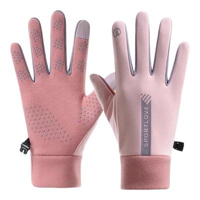 冬季防风防水加绒保暖触屏秋冬季