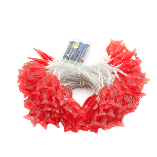 新款LED小彩灯闪灯串灯小红灯笼房间庭院氛围装饰春节新年挂件