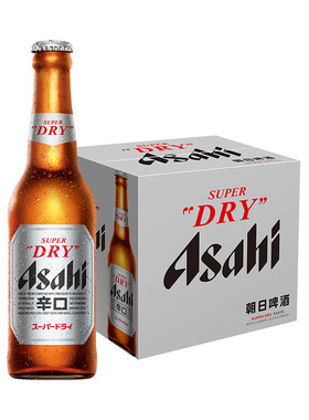 Asahi朝日超爽生啤酒330ml*24瓶