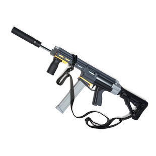 阿渣潮玩森柏龙女武神全尼龙手动软弹枪玩具枪精准专业级发射器