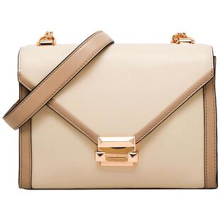 Michael Kors真皮女包正品mk包斜挎包红色包包女新娘包气质高级感