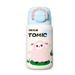 特美刻开学季316不锈钢保温杯卡通高颜值儿童小学生上学专用水杯