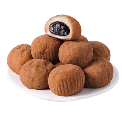 和风生巧福团雪媚娘巧克力大福糯叽叽糕点上行零食斋休闲食品小吃