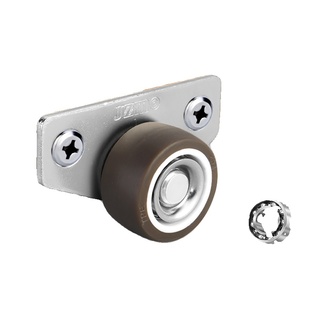 侧装滑轮平移门底轮滑轮榻榻米轱辘万向轮轮子脚轮橡胶平移承重轮