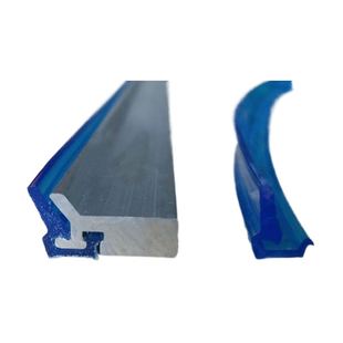 机床刮屑板导轨密封条数控车床刮油板台湾铝合金型材刮削板胶条