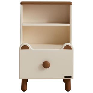 全友家居2025新款儿童床头柜储物柜一体家用卧室床边小型抽屉柜