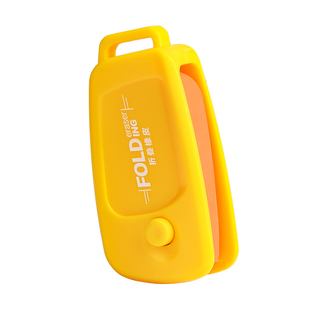 晨光按动出芯折叠橡皮擦防脏儿童小学生专用一二年级安全干净创意破风三角刀橡皮擦拭干少碎屑多巴胺高颜值