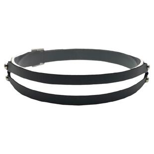 女团大腿绑带防滑黑色脚环性感腿饰袜圈jk皮带腿环勒肉交叉大腿链