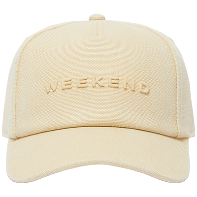 Weekend MaxMara 2026早春新款女士棉质帆布棒球帽5571036406