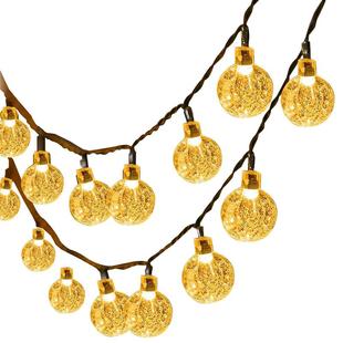 太阳能户外灯庭院家用灯串室外防水院子阳台露台氛围灯带露营彩灯