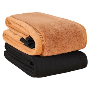 恒源祥女士保暖裤冬季加绒加厚驼绒护膝护腰东北裤防寒内穿秋裤