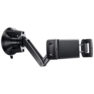 雪奈儿吸盘式壁挂平板支架浴室卫生间墙面厨房墙壁免打孔上墙固定手机通用拍摄伸缩可调节360度旋转2025新款