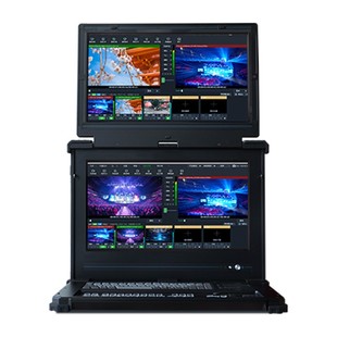 芯象双屏581直播录播一体机多机位实时聚合推流现场会议导播设备