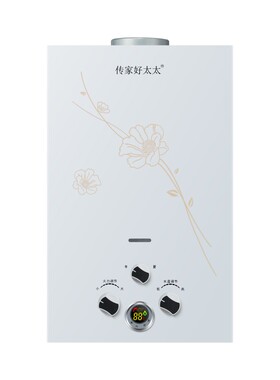 平衡式煤气热水器装浴室电池点火