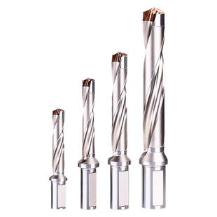 皇冠钻暴力钻头加长内冷枪钻头3倍5倍8倍10倍不锈钢剑齿钻