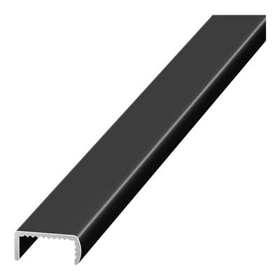 南卓铝合金框条u型封边条18/36厘