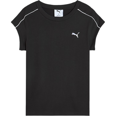 Puma/彪马正品2025夏季款女士透气训练经典针织运动短袖631715-92