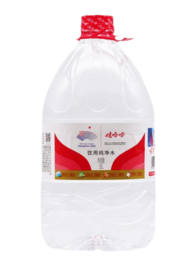 娃哈哈纯净水5.5L*4桶整箱大桶装哇哈哈饮用水非矿泉水JOVAHEALTH