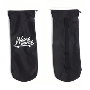 WEIRD WORLD 加厚滑板包双翘陆冲长板舞板简易收纳束口袋防水耐用