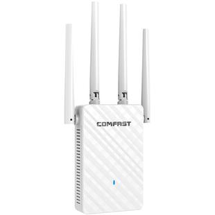 COMFAST CF-WR306S WiFi信号放大器5G双频1200M增强无线wifi信号中继扩大家用路由加强扩展wifi网络无线桥接