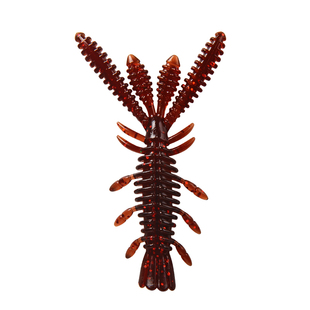 波舞虾路亚内德浮水虾软饵倒钓自由德州钓组黑坑软饵鲈鱼假饵软虫