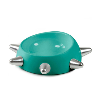 金毛七宝家意大利UNITED PETS狗食盆 高颜值霸道总裁Boss铆钉狗碗