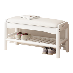 鞋架家用门口简易入户玄关换鞋凳可坐鞋柜实木长条凳穿鞋凳进门凳