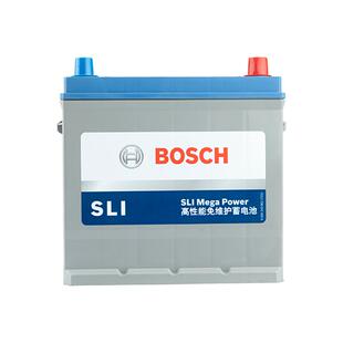 博世汽车电瓶蓄电池免维护75D23L 65ah荣御蓝瑟翼神戈蓝陆神欧蓝