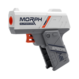 折叠软弹枪儿童玩具男孩黑科技仿真可发射手小枪网红解压指环旋转