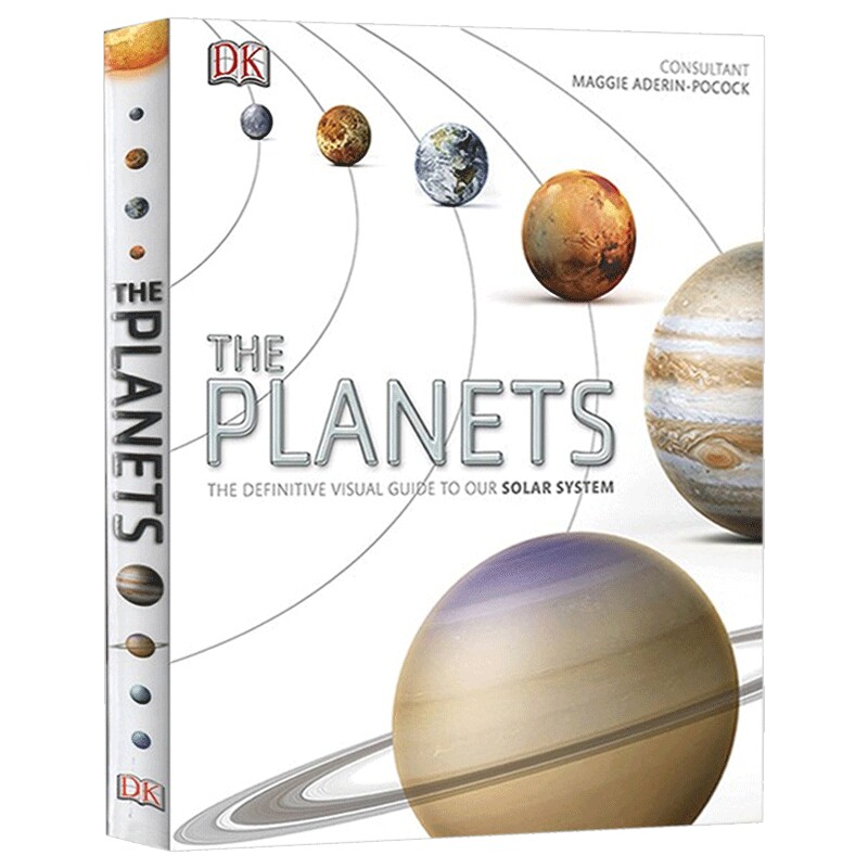 DK行星百科 英文原版 The Planets 探索宇宙奥秘 宇宙太空科普读物 视觉图解 精装 英文版 DK百科全书 进口原版英语书籍