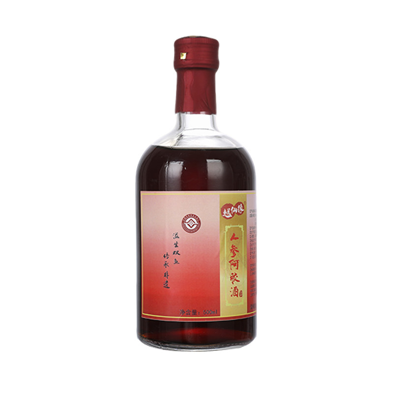 人参阿胶酒12度微醺特产
