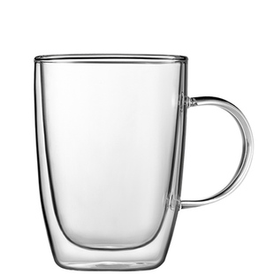 北鼎双层玻璃杯 隔热防烫耐热办公室家用咖啡牛奶茶杯子Buydeem