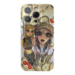 PlayGirl摇滚甜心辣妹亮面插画废土风手机壳适用苹果iphone13pro/xr/华为nova10荣耀mate30真我vivo全包菲林