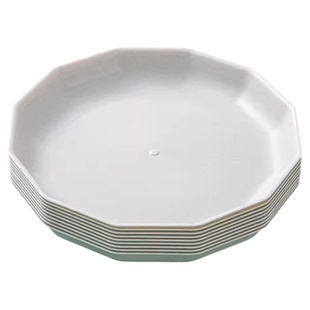 一次性餐盘稻壳盘子食品级加厚可微波菜碟盘家用高端野餐餐具骨碟