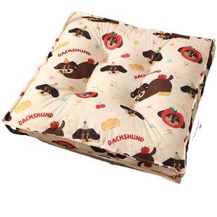 可爱椅子垫坐垫久坐办公室教室方形垫子加厚超软座垫屁垫学生冬季