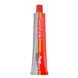 三和免钉胶强力胶瓷砖免打孔高粘度粘贴墙面厨卫置物架卫生间毛巾架金属挂钩固定白色胶水木工专用防水密封胶