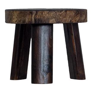 实木小凳子民宿家用轻奢圆板凳成人儿童结实换鞋凳侘寂风树墩矮凳