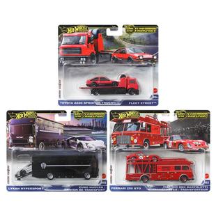 风火轮运输车队汽车文化合金车模法拉利 250 GTO莱肯丰田 AE86