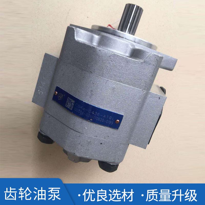 叉车配件批发 叉车液压齿轮油泵5T合力大连叉车齿轮泵CBKA-G436