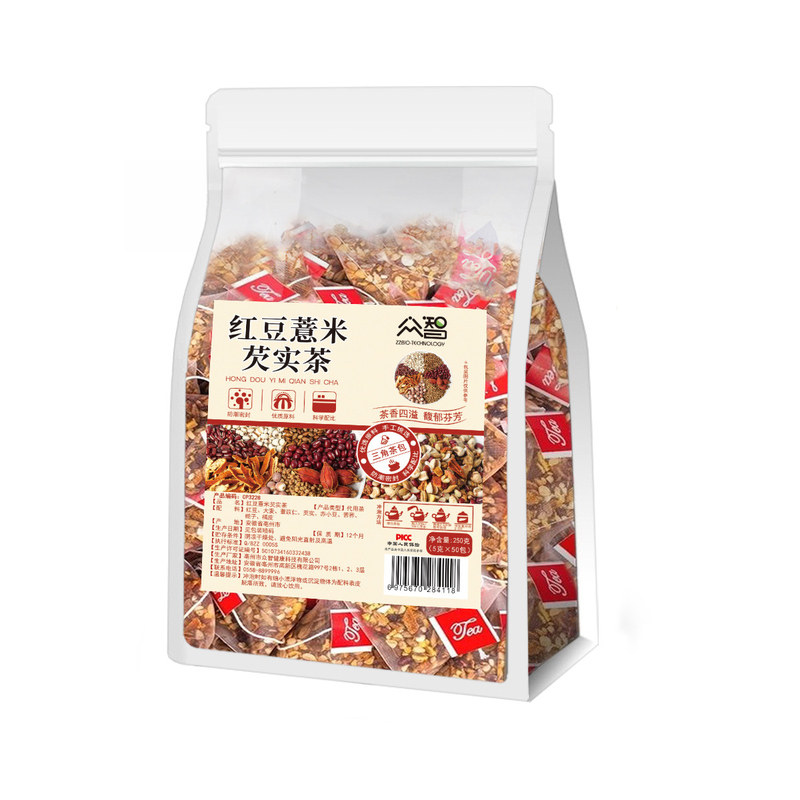 众智红豆薏米芡实祛湿健脾茶包