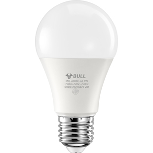 公牛灯泡E27大螺口家用节能灯LED螺纹白炽电灯超亮E14护眼无频闪