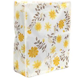 奔奔鹅 电风扇防尘罩子方形大号欧式简约全包防尘套落地电扇罩套